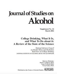 Journal Studies on Alcohol
